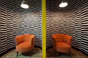 办公室室内壁纸装修效果图