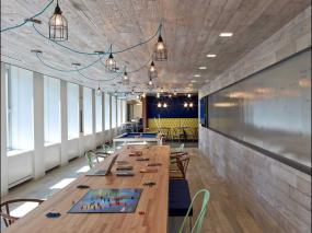 会议室办公隔断设计墙面装修效果图