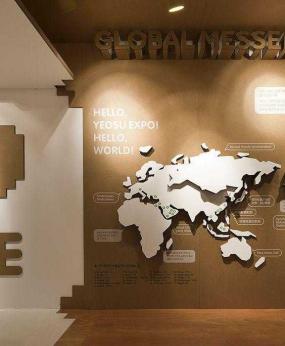 写字楼室内办公室背景墙设计风格效果图