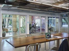 办公室简约壁纸装修效果图