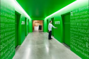 5a写字楼室内过道吊顶装修效果图片