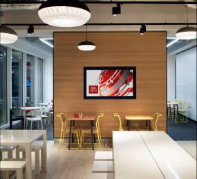 办公会议室隔断装修效果图