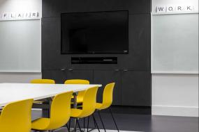 简约会议室办公椅子装修效果图片