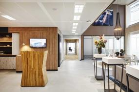 会议室室内隔断装修效果图片