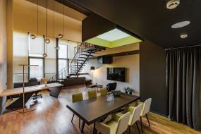 会议室活动隔断门效果图