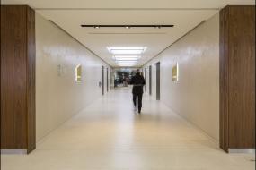 办公室室内过道背景墙设计图片赏析