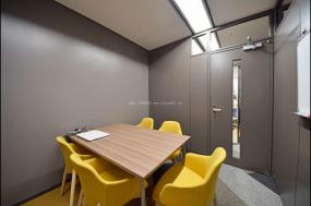 现代简约小型办公室摆设设计图片