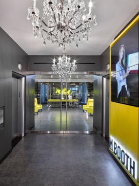 公司过道玄关吊顶装修效果图