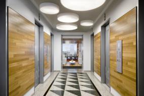 写字楼设计走廊效果图片