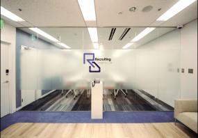 会议室玻璃隔断门效果图片