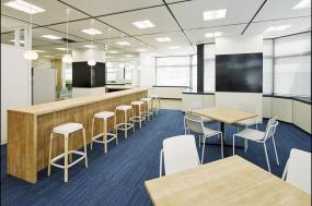 小型会议室桌椅设计效果图大全欣赏