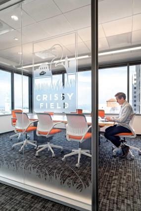 2018现代会议室窗户装修效果图片