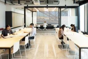 小会议室室内集成吊顶装修效果图