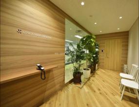 简单简约办公室集成吊顶装修效果图