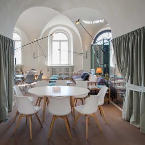 现代大会议室吊顶装饰装修效果图