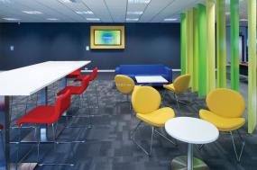 时尚办公室室内吊顶装修效果图片欣赏