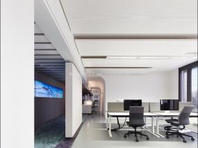 办公室金属吊顶装修设计效果图
