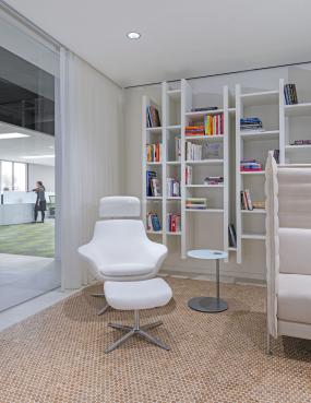 办公室集成吊顶设计装修效果图