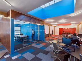 小写字楼石膏板吊顶装修效果图