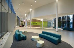 5a写字楼室内会议室吊顶装修效果图片