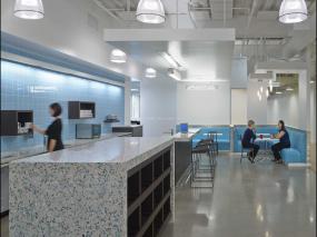 大型公司办公室走廊设计效果图