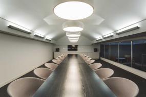 小型欧美风格办公室吊顶装修布置效果图片