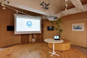 复式写字楼会议室吊顶装修效果图