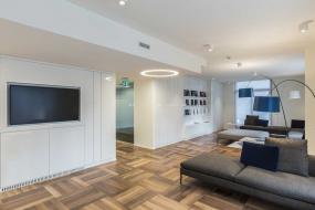 个性办公室办公桌椅装修效果图片库