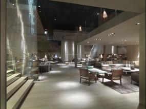 写字楼室内设计办公桌椅装修效果图片