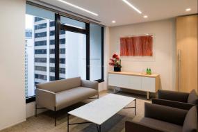 古典办公室办公桌椅装修效果图片