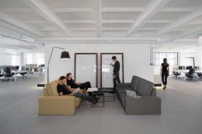 小办公室办公桌椅装修设计效果图片