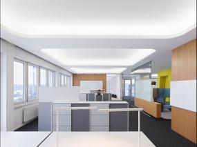 员工办公室过道装修效果图片大全