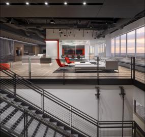 小会议室玻璃隔断装修效果图片