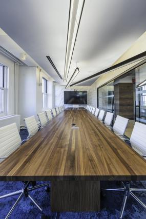 多功能会议室实木地板贴图效果
