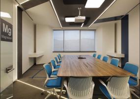 清新的会议室室内装修吊顶效果图大全