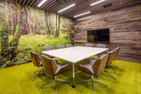 小型酒店会议室吊顶装修效果图片