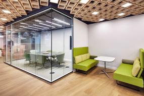 会议室装修天花板集成吊顶效果图