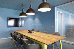 会议室简约时尚装修小吊顶效果图