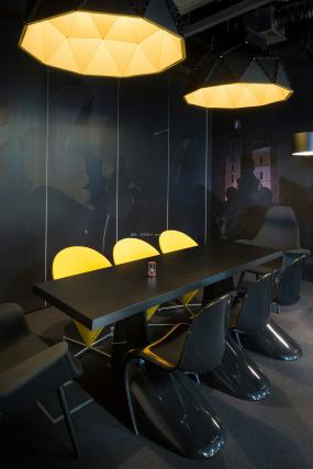 学校会议室集成吊顶装修效果图图片