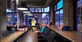 中式会议室吊顶装饰装修效果图