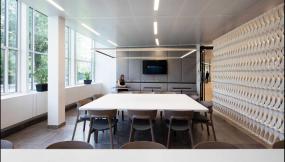 会议室室内多处吊顶装修效果图片