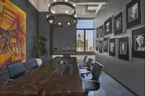 办公会议室集成吊顶装修效果图片