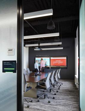 2018会议室集成吊顶装修效果图片