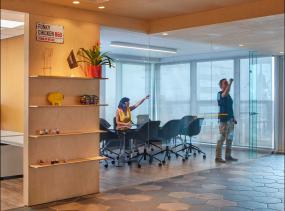 现代欧式风格会议室吊顶装修效果图