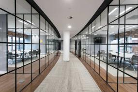 大型会议室装潢吊顶效果图