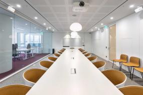 多功能会议室吊灯装修效果图片