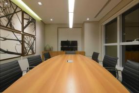 室内装饰设计多功能会议室效果图