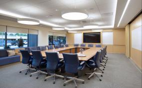 企业会议室吊灯装修效果图片