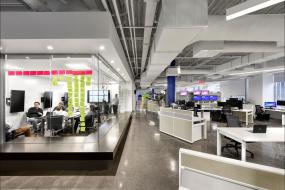 极简会议室室内设计装修效果图