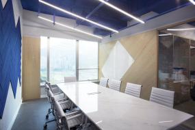 影音会议室室内设计效果图